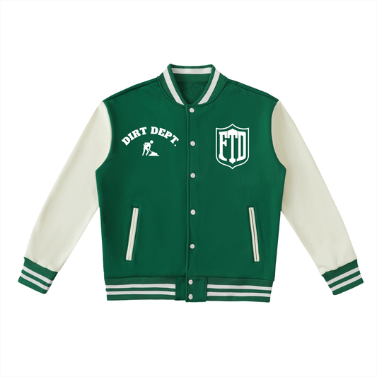 Property Of FTD Two Tone Fleeced Varsity Jacket