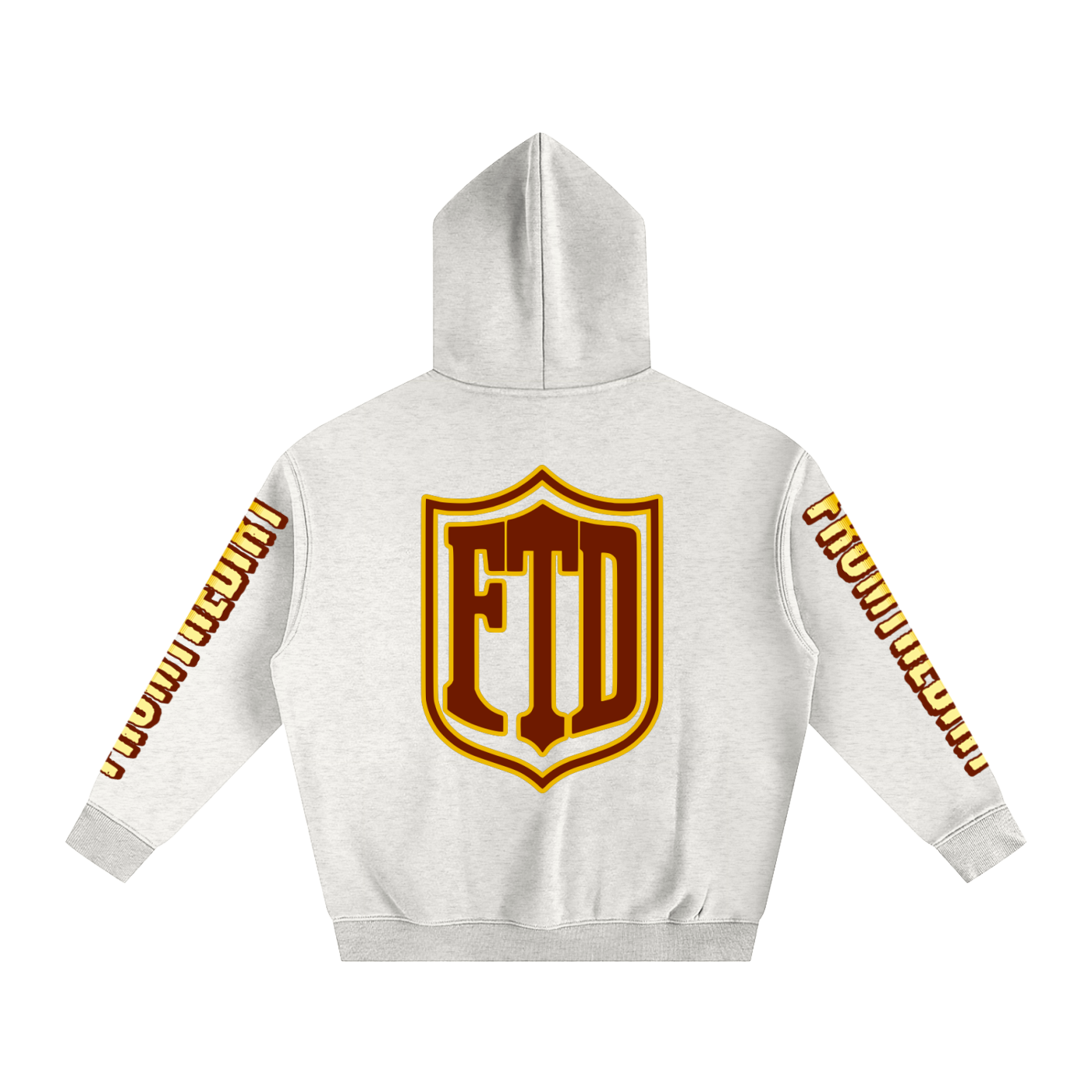 FTD From The Dirt Oversize Fleeced Hoodie