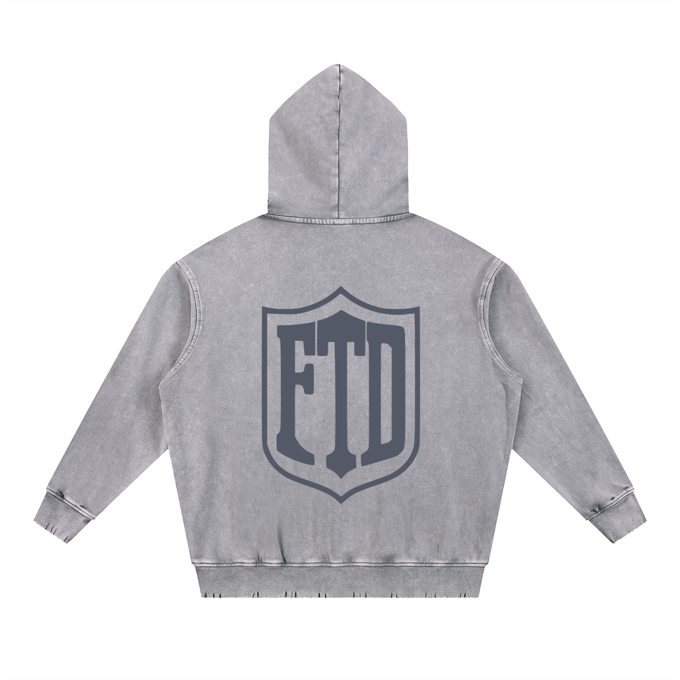 FTD From The Dirt Snow Wash Heavyweight Hoodie