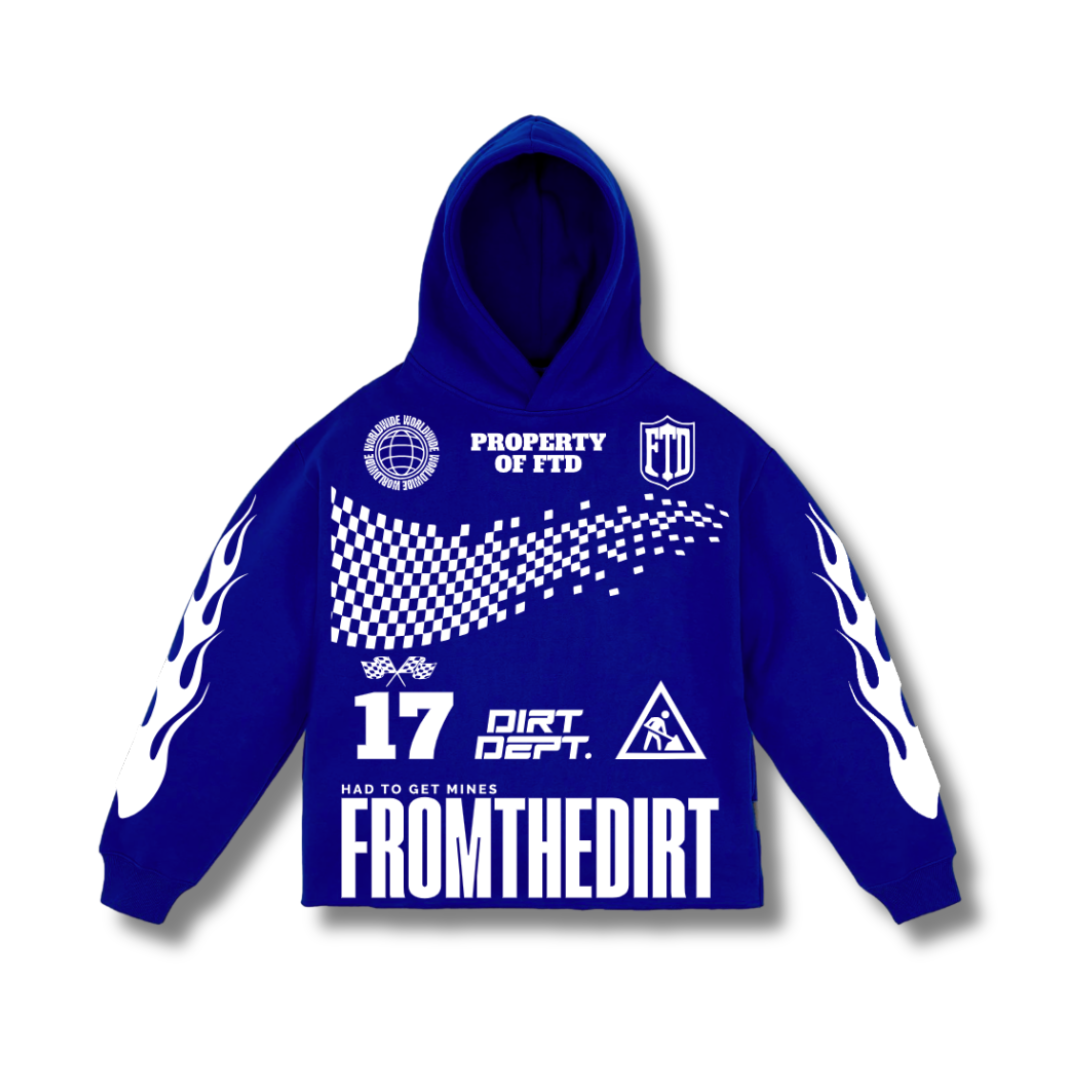 Property Of FTD 17 Raw Edge Hoodie