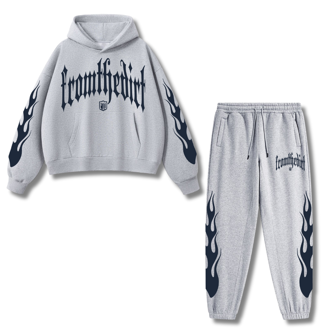 FTD From The Dirt Flame Premium Sweatsuit