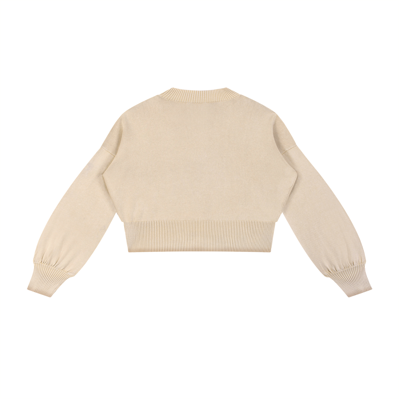 FTD From The Dirt Mineral Wash Cropped Sweater - FTD MERCH BY DREW™
