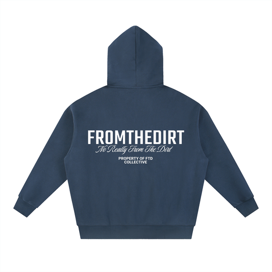 FTD From The Dirt Collective Essential Oversized Fleece Boxy Hoodie