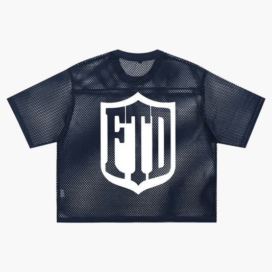 PROPERTY OF FTD See through Boxy Net Jersey