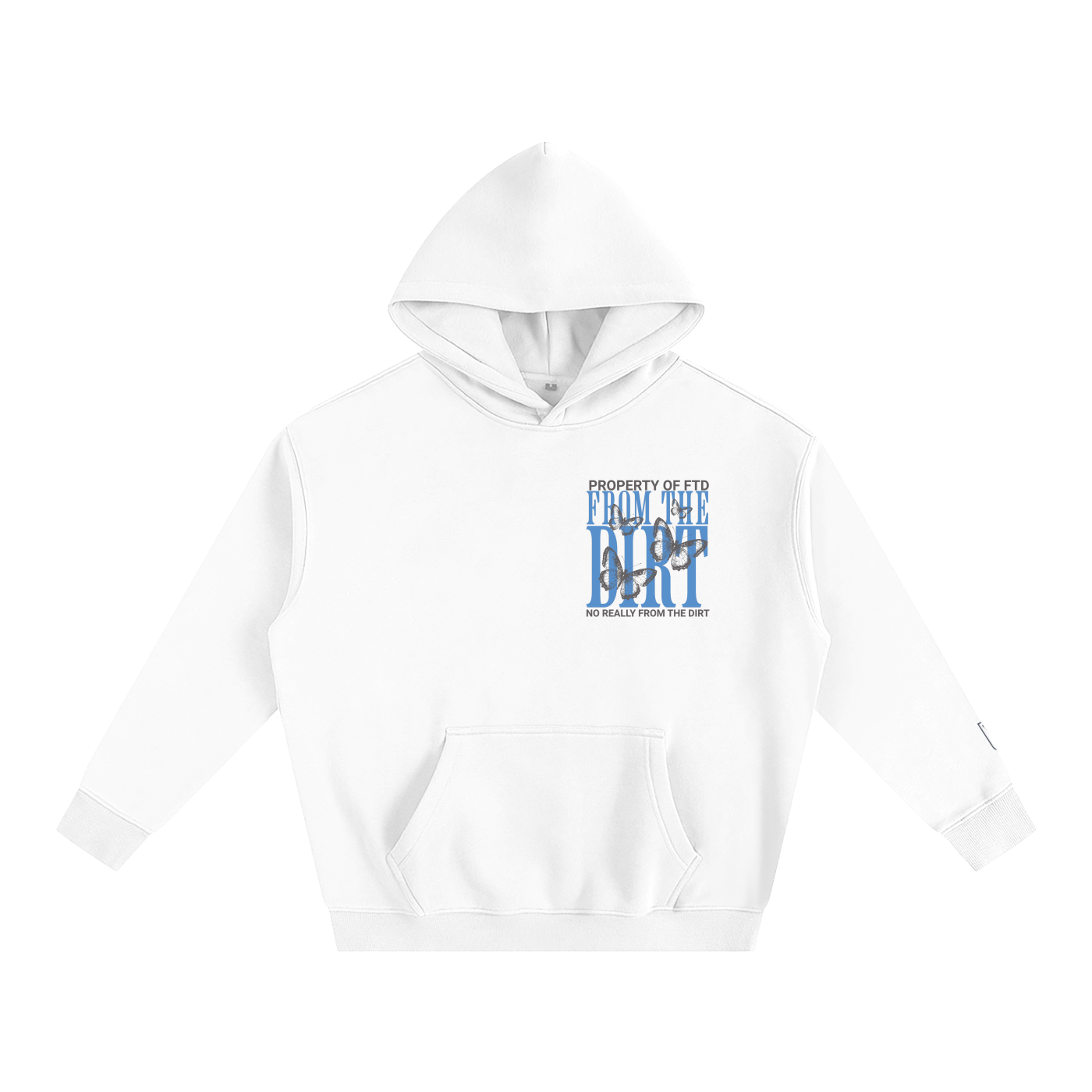 FTD From The Dirt Oversize Fleeced Hoodie