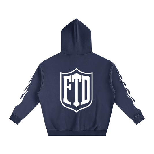 Property Of FTD No Really From The Dirt Oversize Fleeced Hoodie