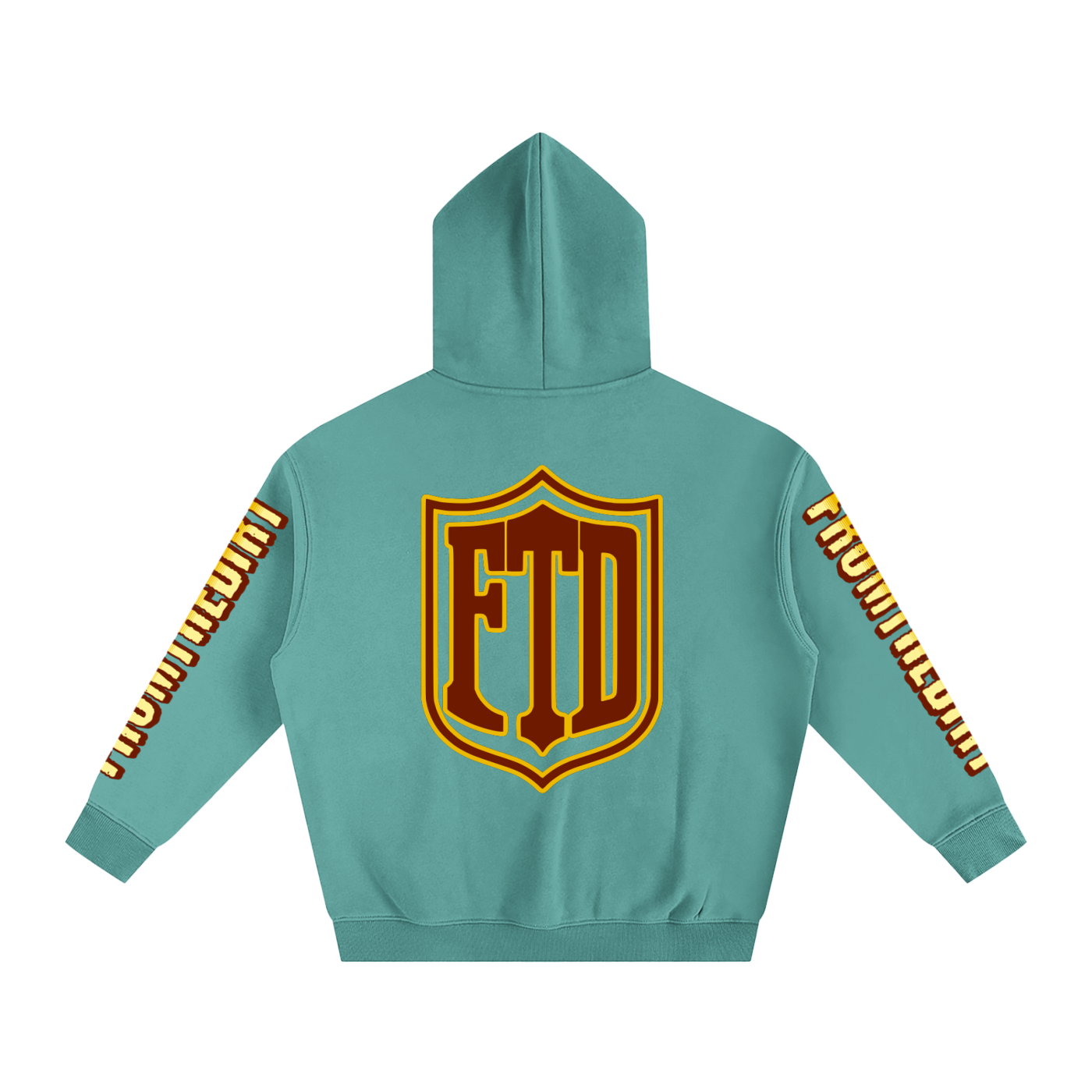 FTD From The Dirt Oversize Fleeced Hoodie