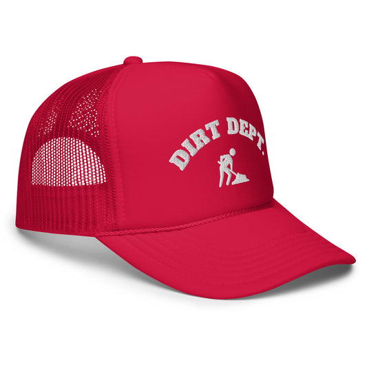 DIRTDEPT. Foam trucker hat