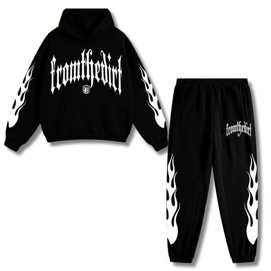 FTD From The Dirt Flame Premium Sweatsuit