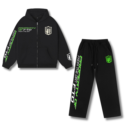Property Of FTD Zip Up Sweatsuit - FTD MERCH BY DREW™