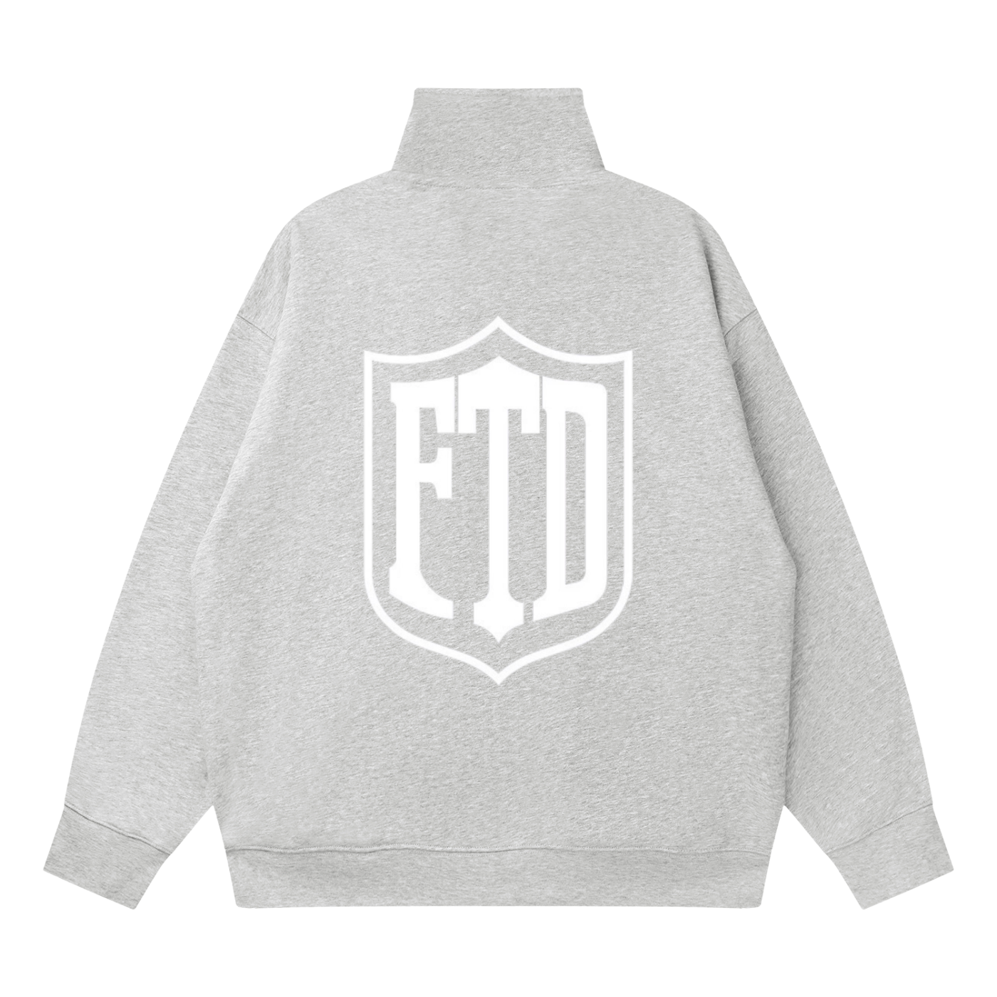 FTD From The Dirt No Really From The Dirt Collective DirtDept. Quarter-Zip Drop Shoulder Sweatshirt