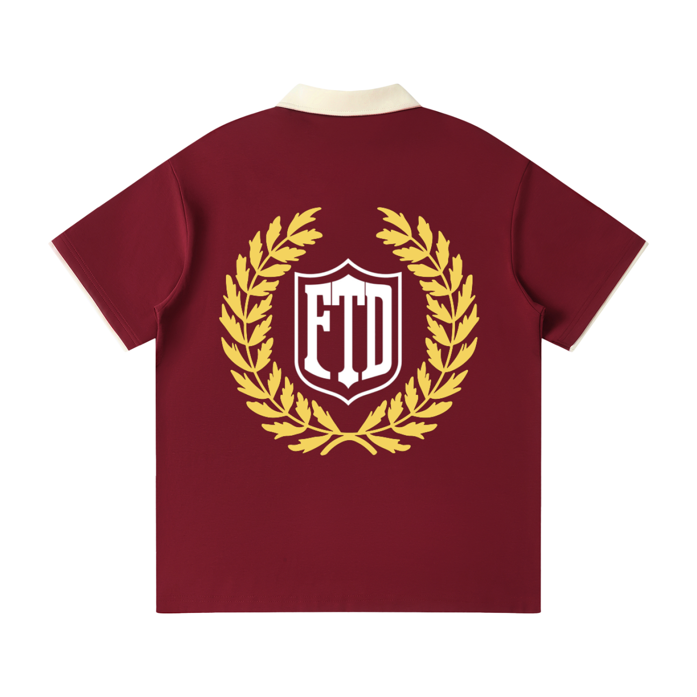 FTD From The Dirt Collective Contrast Collar Polo Shirt - FTD MERCH BY DREW™