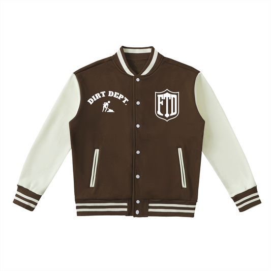 Property Of FTD Two Tone Fleeced Varsity Jacket