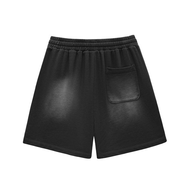 FTD Sun Fade Raw Edge Cotton Shorts