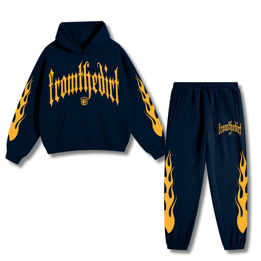 FTD From The Dirt Flame Premium Sweatsuit
