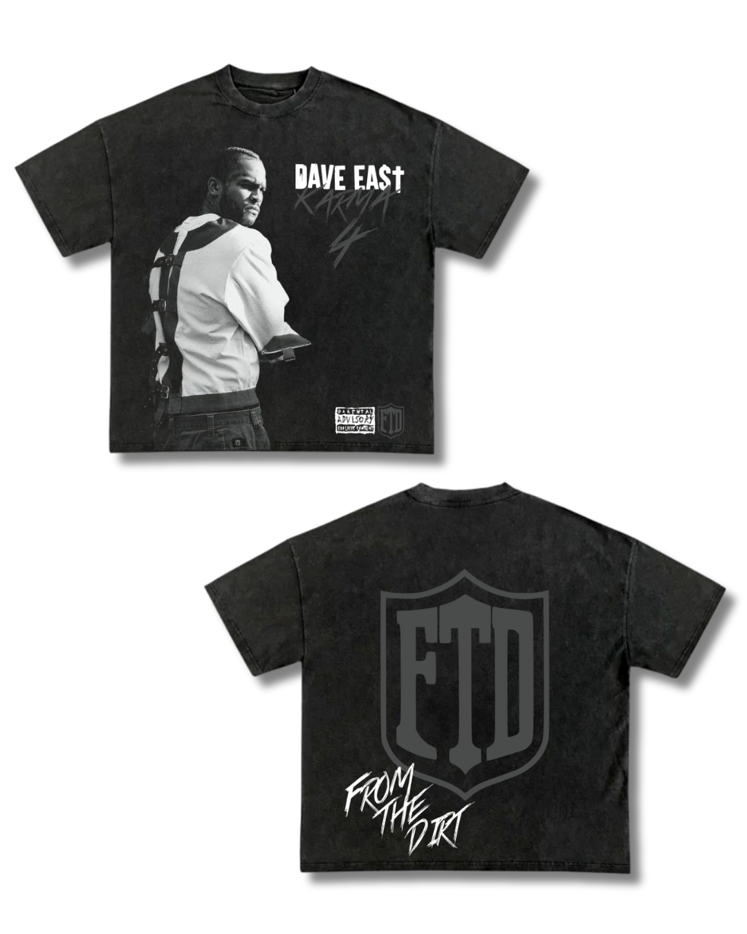 D.EAST KARMA 4 FTD Limited Edition Oversized T-Shirt