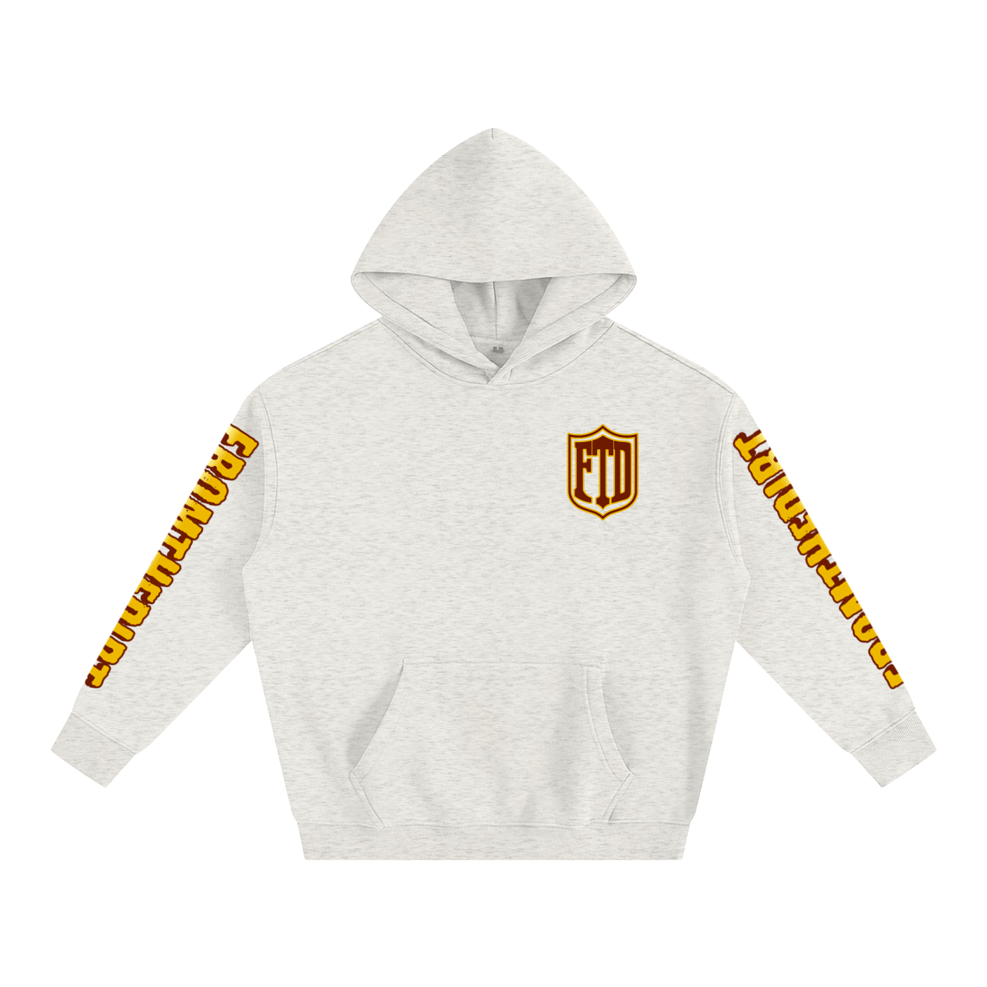 FTD From The Dirt Oversize Fleeced Hoodie