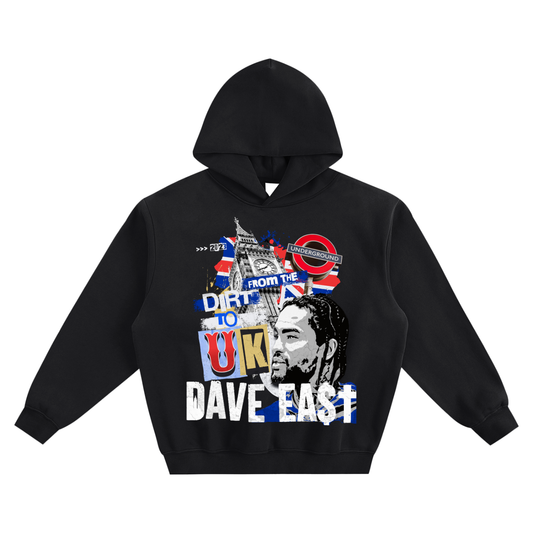 FTD From The Dirt To UK  D.East Boxy Hoodie