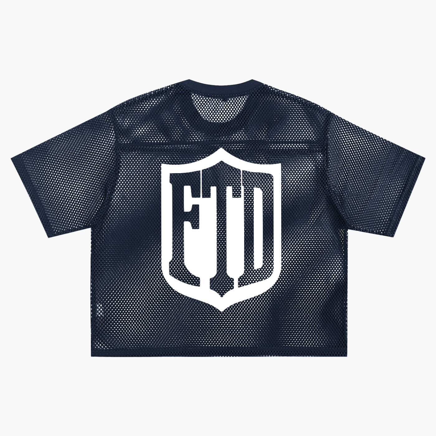 PROPERTY OF FTD See through Boxy Net Jersey