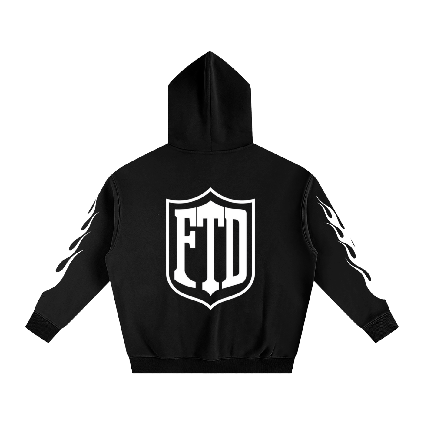 Property Of FTD No Really From The Dirt Oversize Fleeced Hoodie