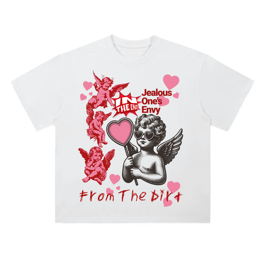 FTD In The End Jealous One's Envy Heavyweight Drop Shoulder Cotton T-Shirt