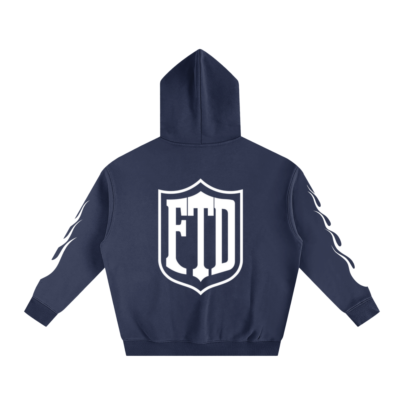 Property Of FTD No Really From The Dirt Oversize Fleeced Hoodie