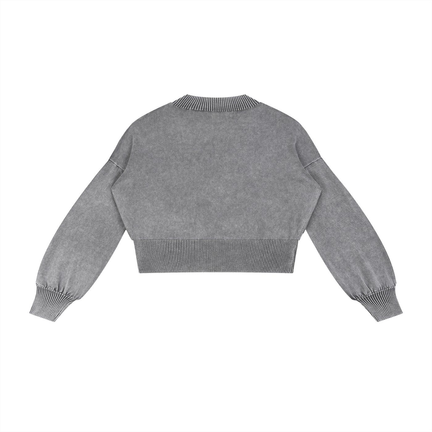 FTD From The Dirt Mineral Wash Cropped Sweater - FTD MERCH BY DREW™