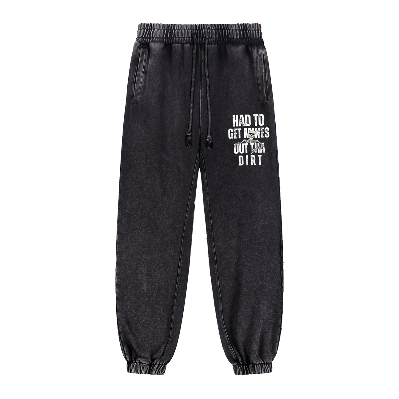 FTD Had To Get Mines From The Dirt Snow Wash Heavyweight Jogged Sweatpants
